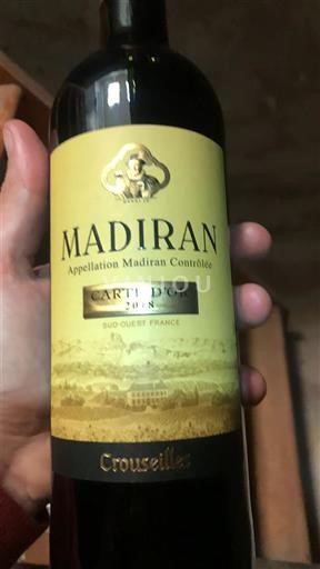 Sud-Ouest Madiran Château Crouseilles Carte d'Or 2018