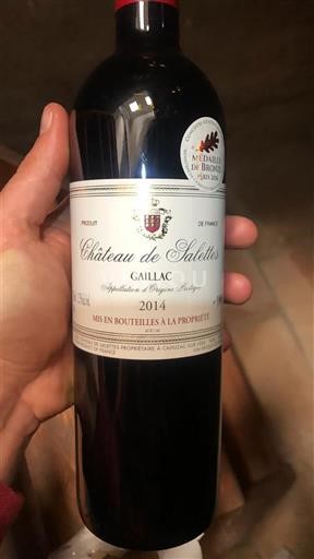 Sudoeste Gaillac Château Salettes 2014