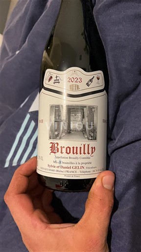 Beaujolais Brouilly Sylvie et Daniel Gélin 2023