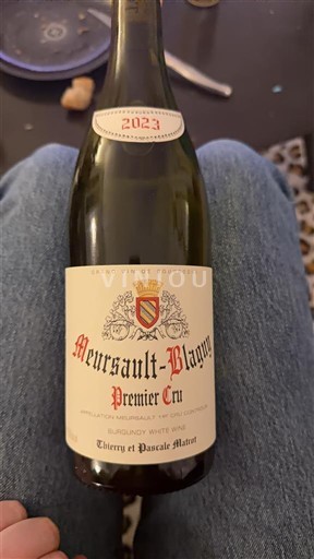 Burgundy Meursault Premier Cru Thierry et Pascale Matrot 2023