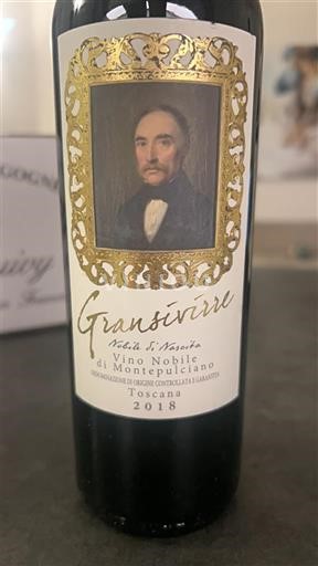 Toskana Vino Nobile di Montepulciano Gransivière 2018
