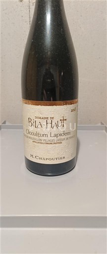 Roussillon Không được chỉ định Domaine Bila-Haut Occultum Lapidem 2018