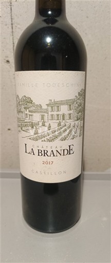 Bordeaux Castillon-côtes-de-bordeaux Château La Brande 2017