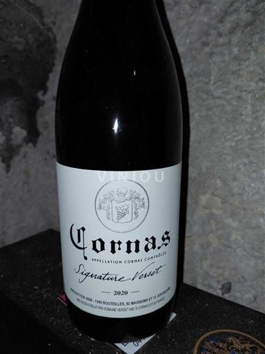 Rhône-dalen Cornas Signature Vernet 2020