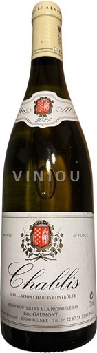 Bourgogne Chablis Eric Gaumont 2021