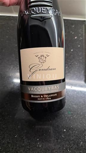 Rona dolina Vacqueyras Boissy & Delaygue Gondran 2021