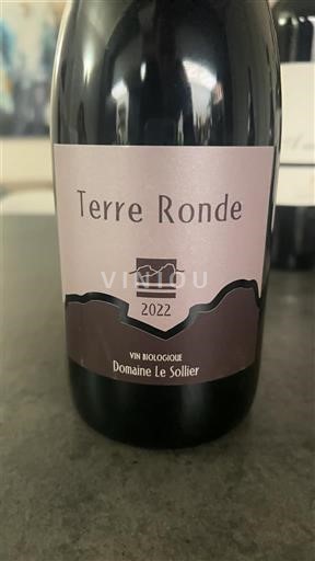 Rượu vang Rouge sec Terre Ronde Domaine Le Sollier 2022 Pháp Languedoc Không được chỉ định AOC