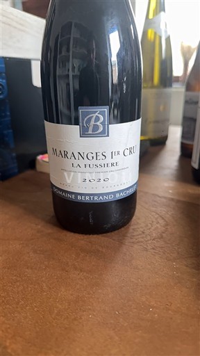 Burgundija Maranges Premier Cru Domaine Bertrand Bachelet La Fussière 2020