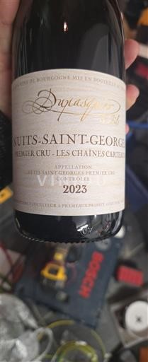 Burgundy Nuits-Saint-Georges Premier Cru Dupasquier Les Chaines carteaux 2023