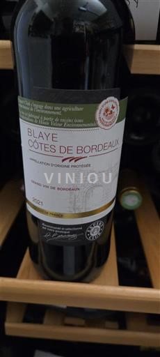 Burdeos Blaye-Côtes de Burdeos Cote de Blaye 2021