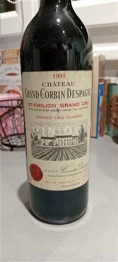 Bordeaux Saint-Émilion Grand Cru Château Grand Corbin-Despagne 1993