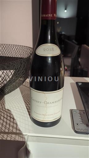 Bourgogne Gevrey-chambertin Domaine Marchand-Grillot 2018