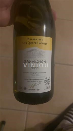 Dolina Loare Domaine Des Quatre Routes Sauvignon 2022