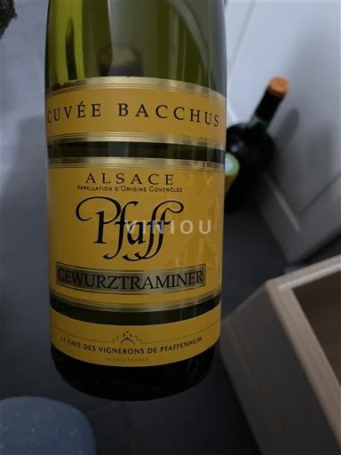 Alsace Pfaff Bacchus 2016