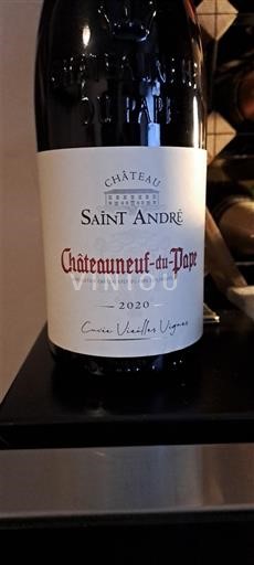 Thung lũng Rhône Châteauneuf-du-pape Château Saint André Vieilles Vignes 2020