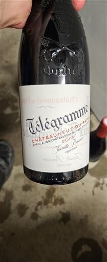Rhône-dalen Châteauneuf-du-Pape Domaine Vieux Télégraphe Télégramme 2018