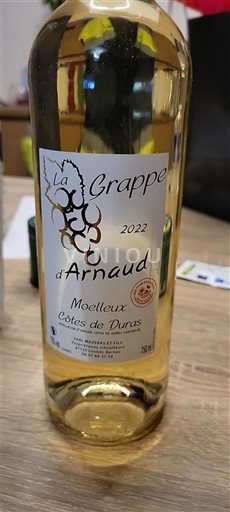 Lounais-Ranska Côtes-de-duras La Grappe Arnaud 2022
