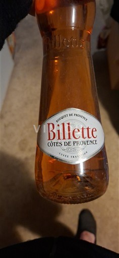 Provence Côtes-de-Provence Billette Tradition 2007