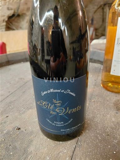 Vale do Ródano Não especificado Cellier des Templiers La Clé des Vents Não Sazonado