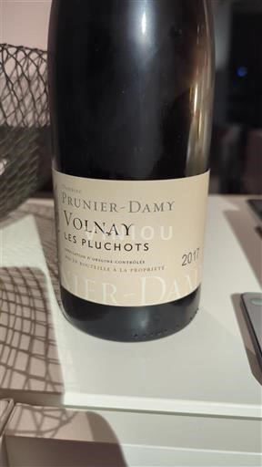 Burgundsko Volnay Prunier-Damy Les Pluchots 2017
