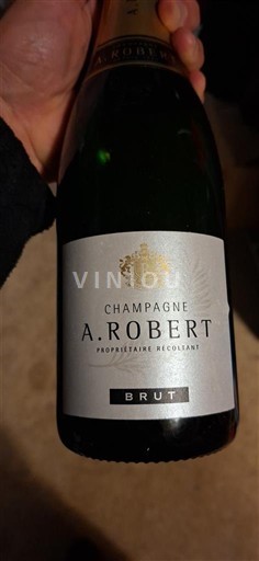 Champaña Champán Champagne A. Robert Sin añada