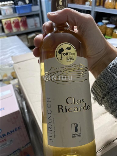 Sydvestfrankrig Jurançon Clos Ricarde Ikke årgangsbestemt