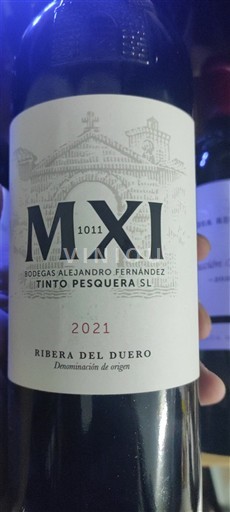 Castille et León Ribera del Duero Bodegas Alejandro Fernández Tinto Pesquera MXI 2021