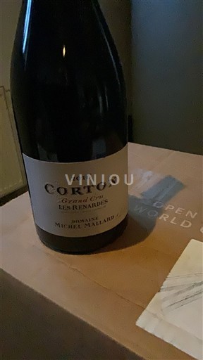 Burgundsko Corton Grand Cru Domaine Michel Mallard Les Renardes 2016