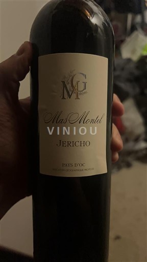 Languedoc och Roussillon Pays d'Oc Mas Montel Jéricho Icke årgångsbetecknad