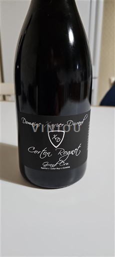 Burgundi Corton Grand Cru Domaine Xavier Durand 2018