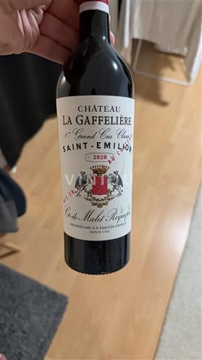 Bordeaux Saint-Émilion 1er Grand Cru Classé Château La Gaffelière 2020