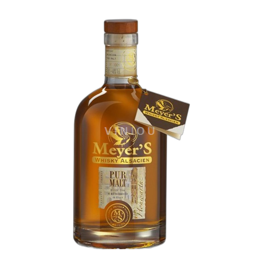 Whisky Rượu Whisky Single Malt Meyer'S Whisky Pur Malt Meyer'S  Pháp Alsace