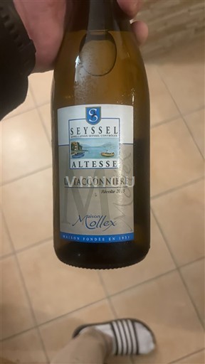 Savoja in Bugey Seyssel Maison Mollex La Tacconnière 2015