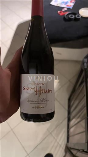 Valle del Rodano Côtes-du-Rhône Gosserie Saint Hilaire Senza annata