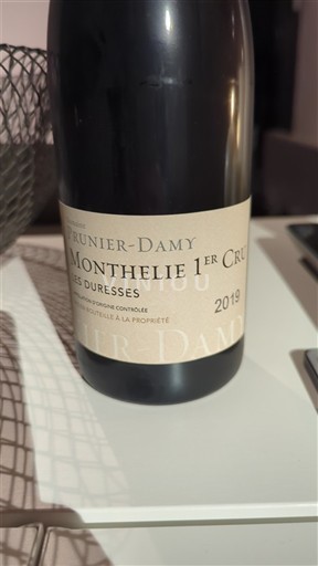 Burgundy Monthélie Premier Cru Prunier-Damy Les Duresses 2019