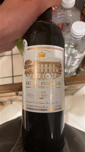 Burdeos Côtes-de-bourg Château Fomeron 2022