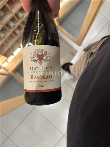 Rhône Valley Rasteau Rémy Ferbras 2017
