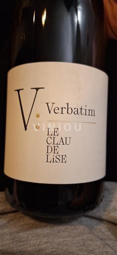 Languedoc Minervois Le Clau de Lise Verbatim 2023