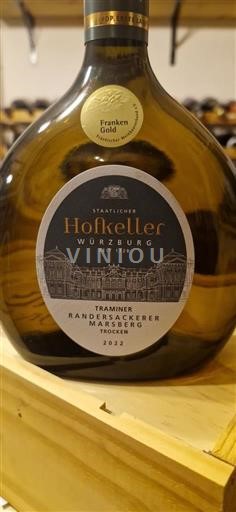 Franconia Staatlicher Hofkeller Würzburg Traminer Randersackerer Marsberg 2022