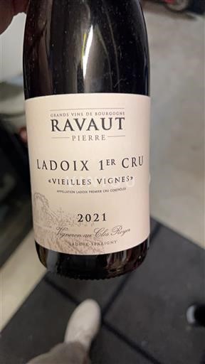 Burgundi Ladoix Premier Cru Pierre ravaut Vieilles Vignes 2021