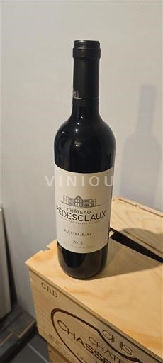 Bordeaux Haut-Médoc Château Pédesclaux 2015