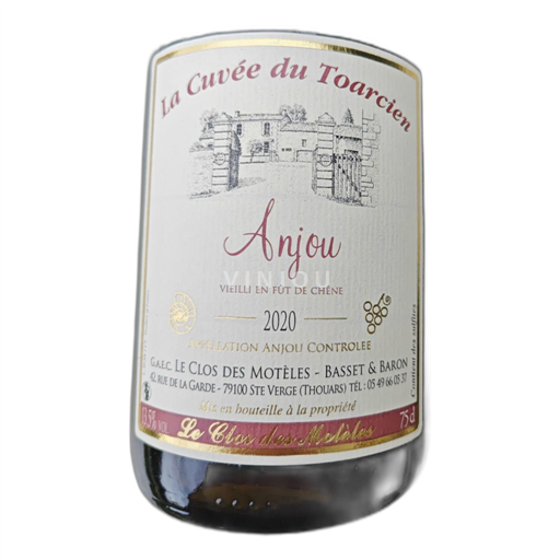 Thung lũng sông Loire Anjou Le Clos des Motèles La du Toarcien 2020