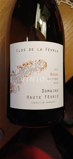 Loire-dalen Muscadet-Sèvre-et-Maine Domaine Haute Févrie Clos de la Févrie 2023