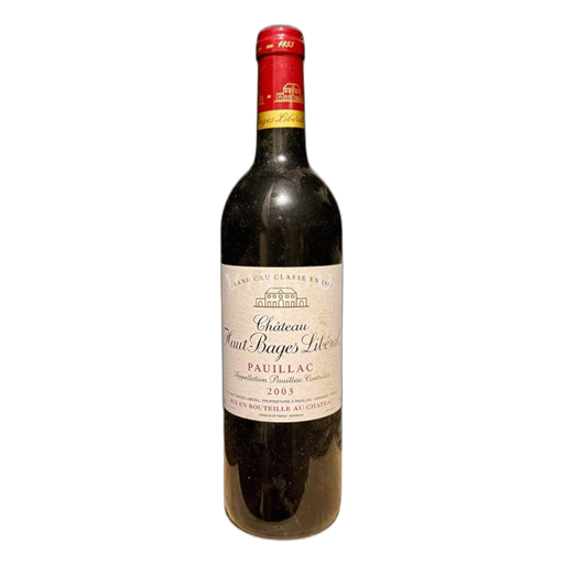 Bordeaux Pauillac Grand Cru Château Haut-Bages Libéral 2003