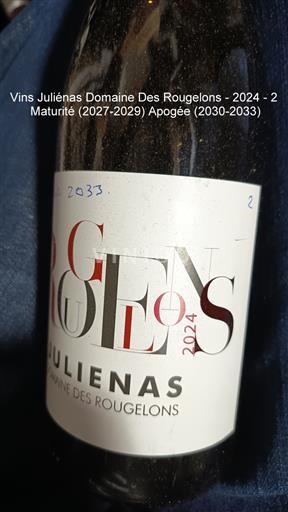 Beaujolais Juliénas Domaine Des Rougelons 2024