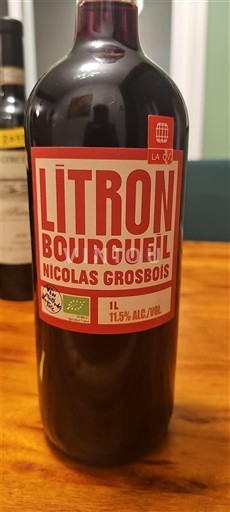 Loiren laakso Bourgueil Nicolas Grosbois Litron 2023