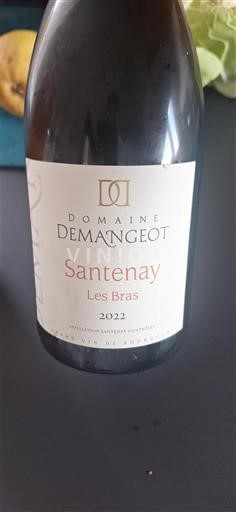 Burgund Santenay Domaine Demangeot Les Bras 2022