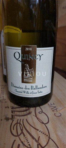 Thung lũng sông Loire Quincy Domaine Des Ballandors 2018