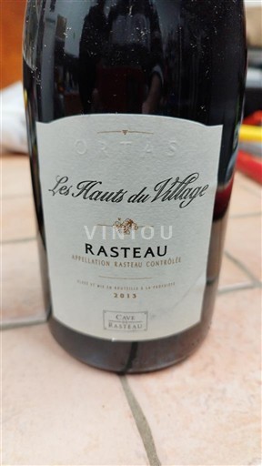 Údolí Rhôny Rasteau Cave de Rasteau Les Hauts du Village 2013
