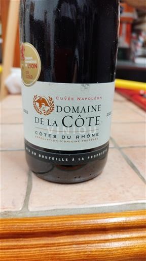 Rhônevallei Côtes-du-rhône Domaine La Côte Napoléon 2022